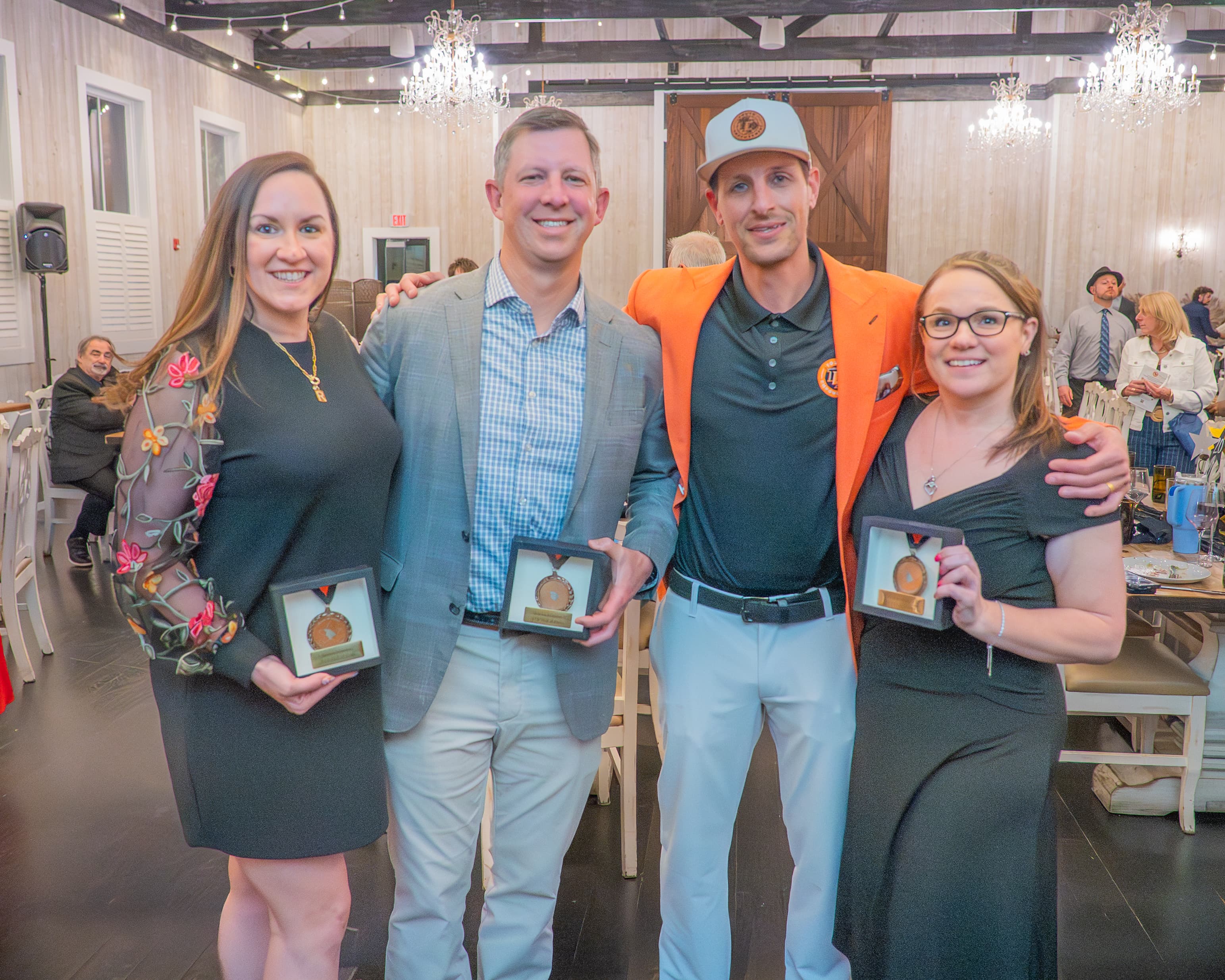 TCP Hall of Fame award recipients at the annual gala