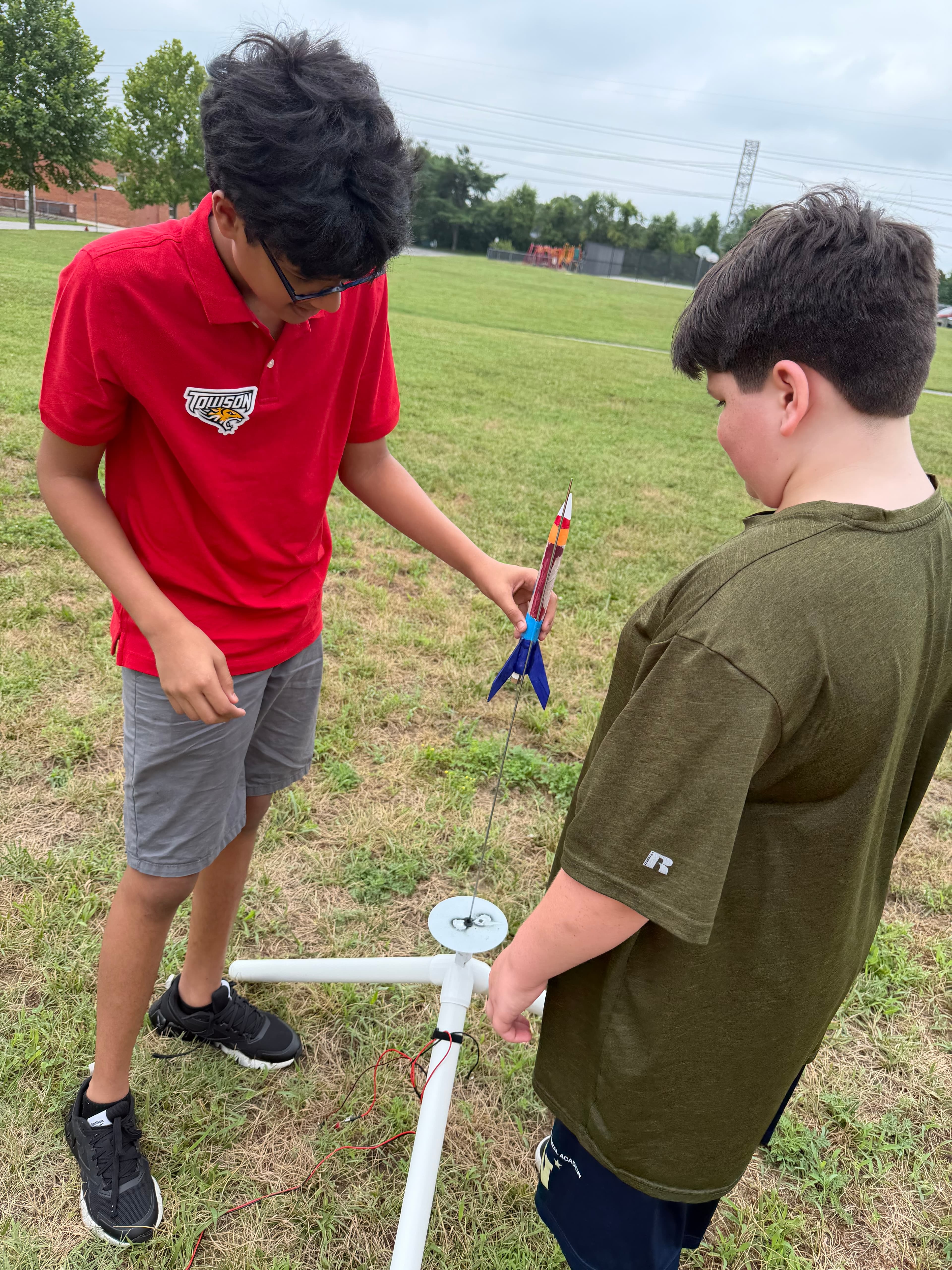 TCP summer camp outdoor gardening activity